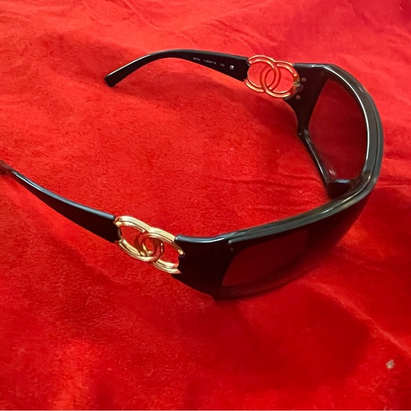 Rare Vintange CHANEL brown sunglasses - Picture 4 of 5